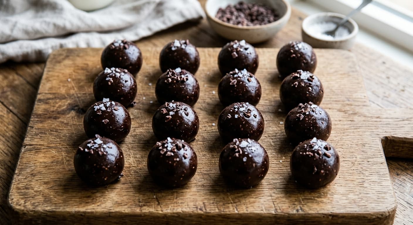Dark Chocolate Energy Bites