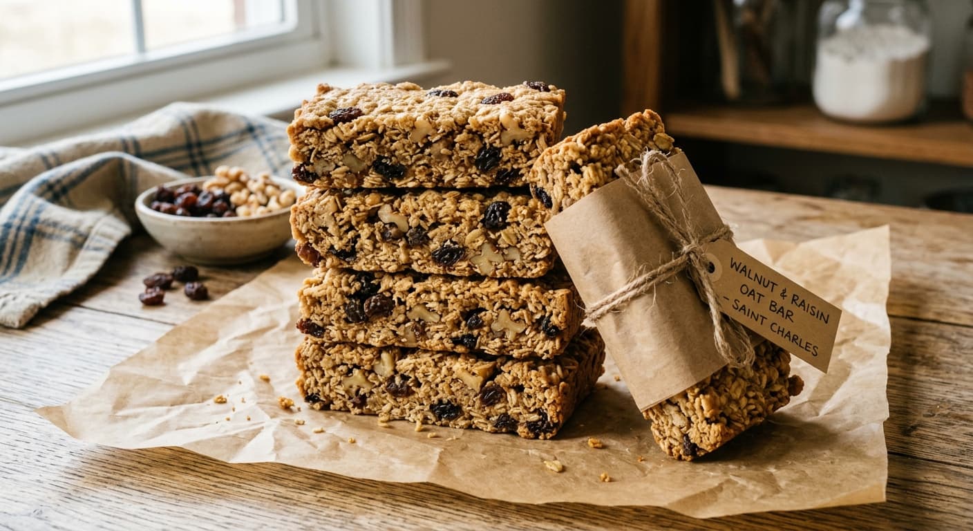 Cinnamon Raisin Breakfast Bars